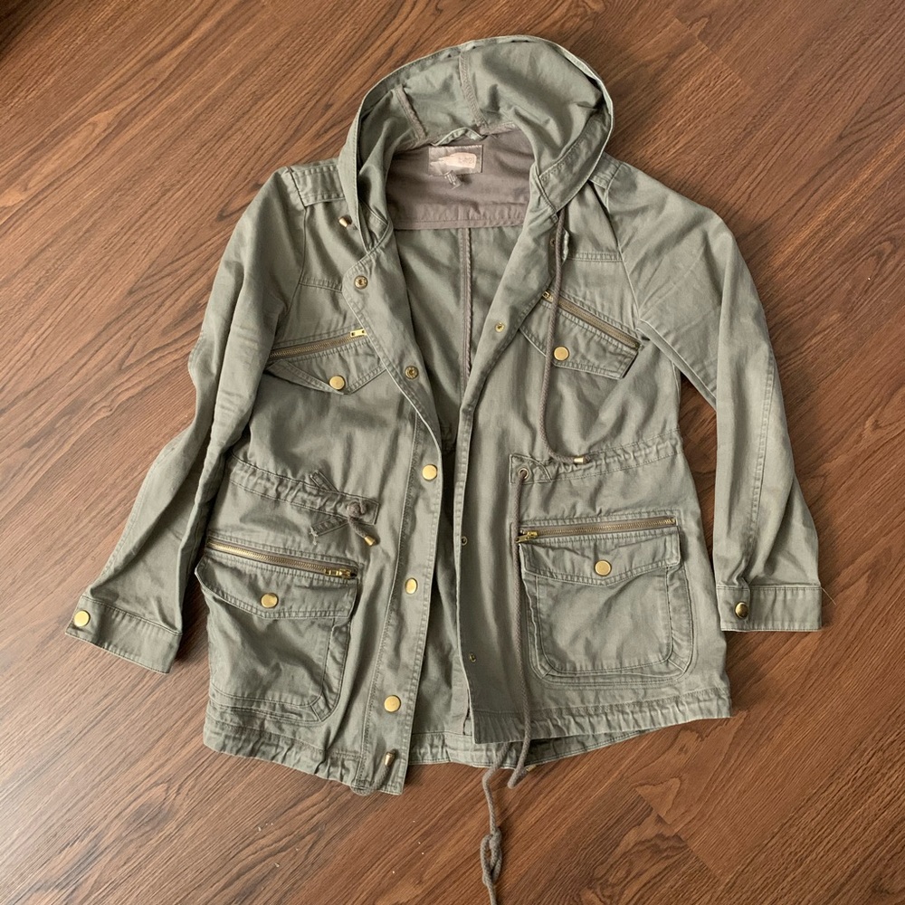 Green Utility Jacket - image 6